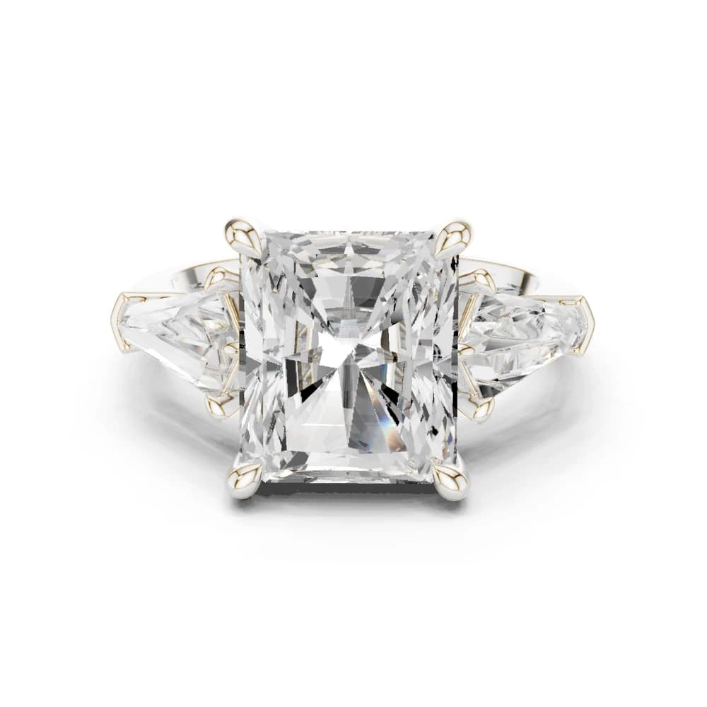 Boulder Ridge Lab Grown Diamond Hexagonal Frame Ring - Image 2 Boulder Ridge Lab Grown Diamond Hexagonal Frame Ring, view 2 of 9