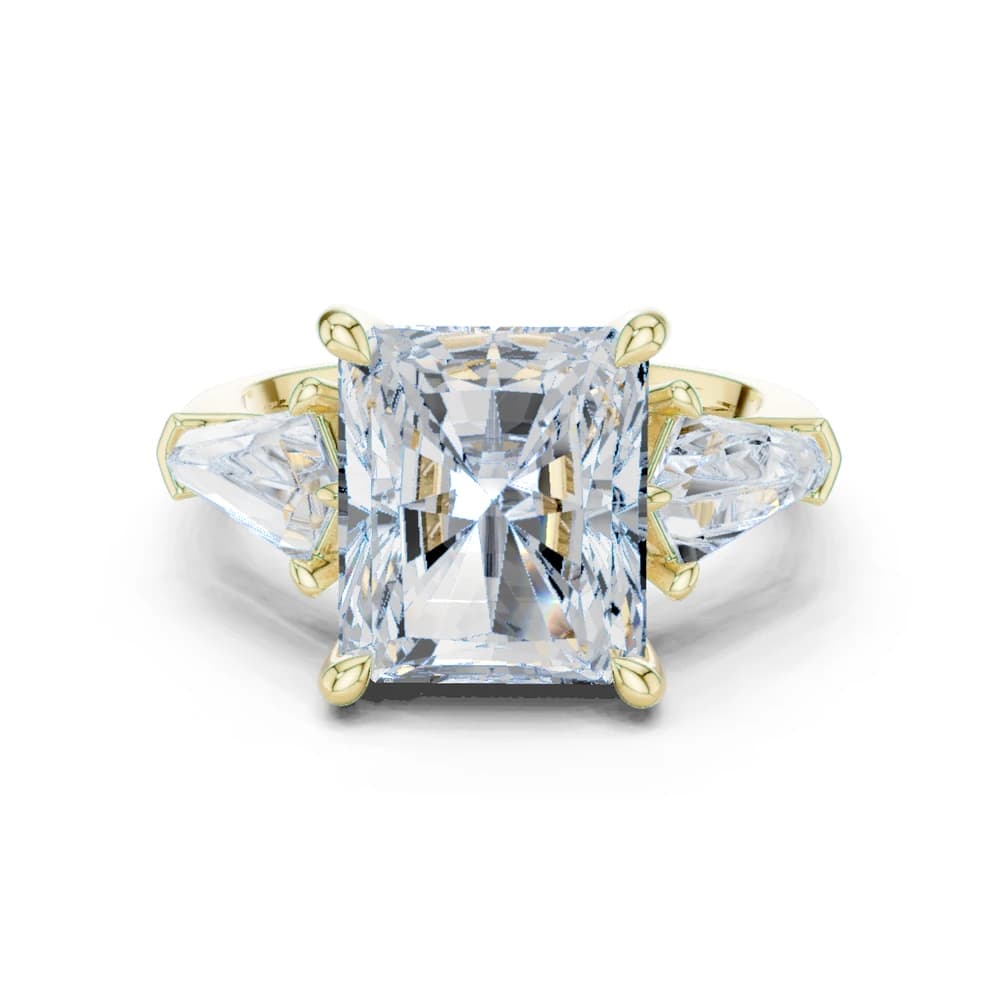 Boulder Ridge Lab Grown Diamond Hexagonal Frame Ring - Image 3 Boulder Ridge Lab Grown Diamond Hexagonal Frame Ring, view 3 of 9