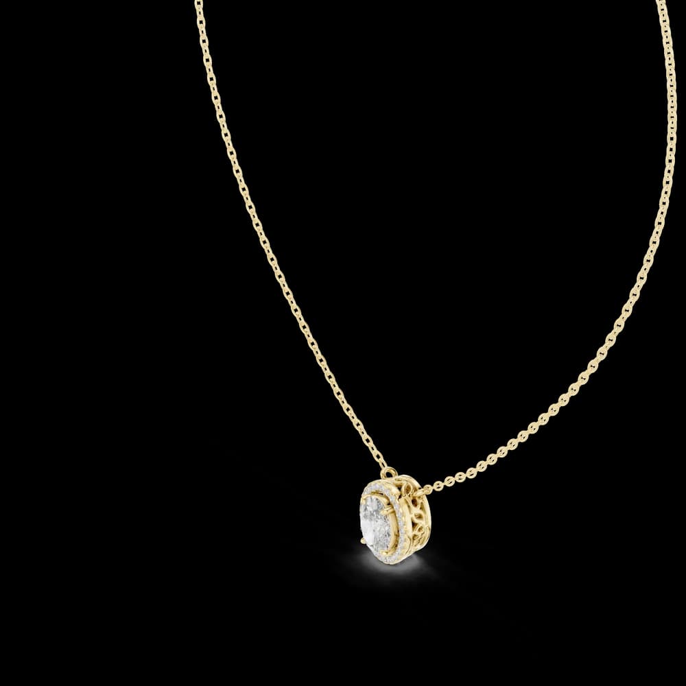 Bright Future lab grown diamond pendant - Image 5 Bright Future lab grown diamond pendant, view 5 of 6