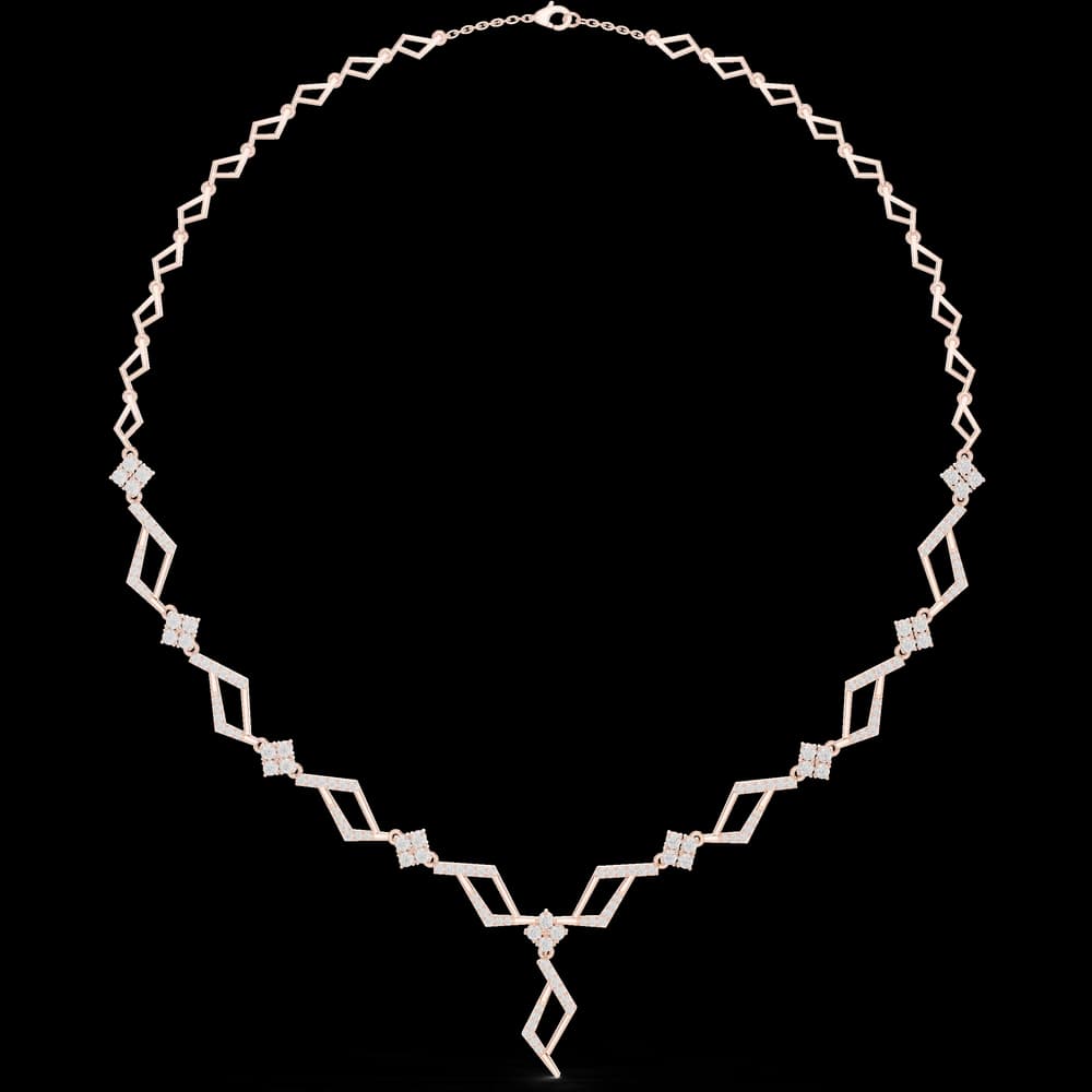Brilliant Brilliant Diamond Lab Grown Necklace - Image 1 Brilliant Brilliant Diamond Lab Grown Necklace, view 1 of 6
