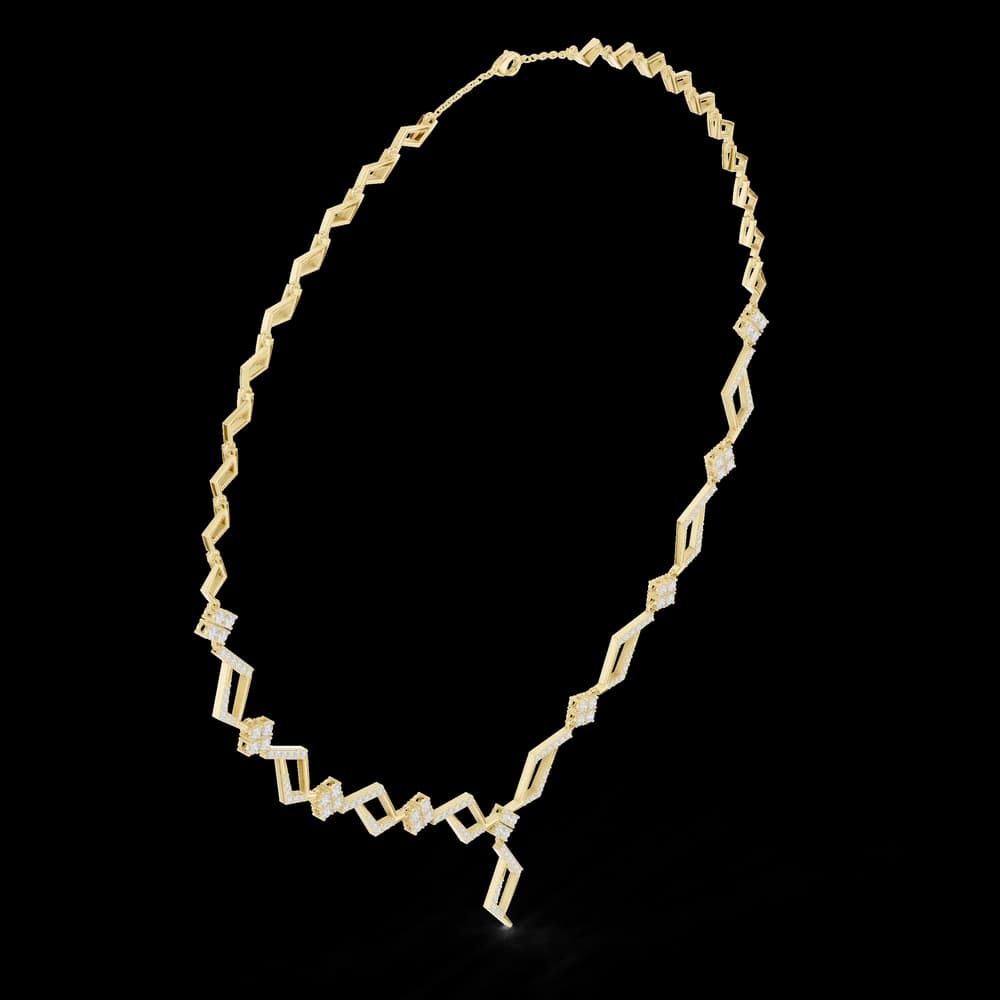 Brilliant Brilliant Diamond Lab Grown Necklace - Image 4 Brilliant Brilliant Diamond Lab Grown Necklace, view 4 of 6