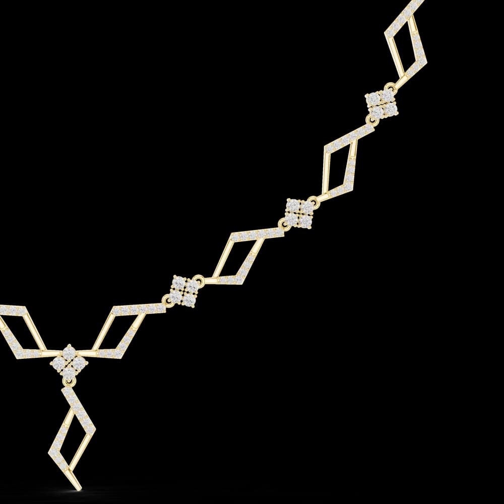 Brilliant Brilliant Diamond Lab Grown Necklace - Image 6 Brilliant Brilliant Diamond Lab Grown Necklace, view 6 of 6