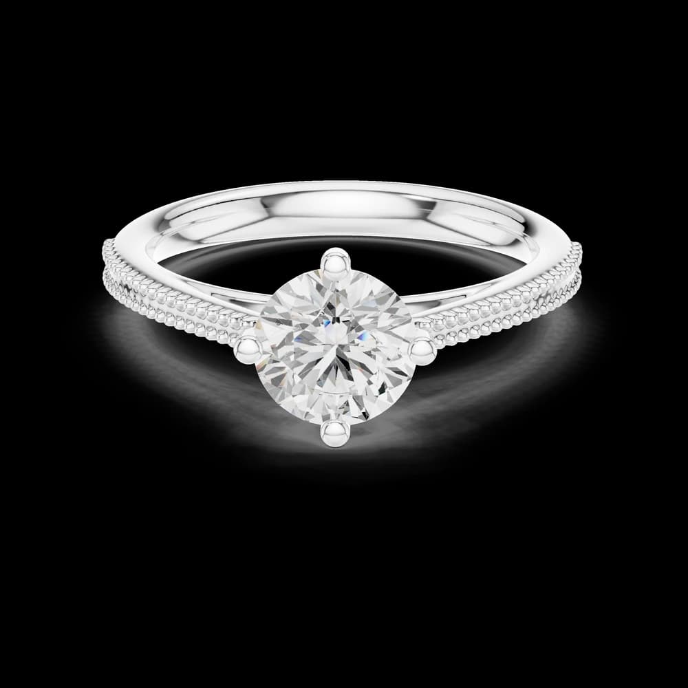 Bronze Burke Lab Grown Solitaire Diamond Ring - Image 2 Bronze Burke Lab Grown Solitaire Diamond Ring, view 2 of 6