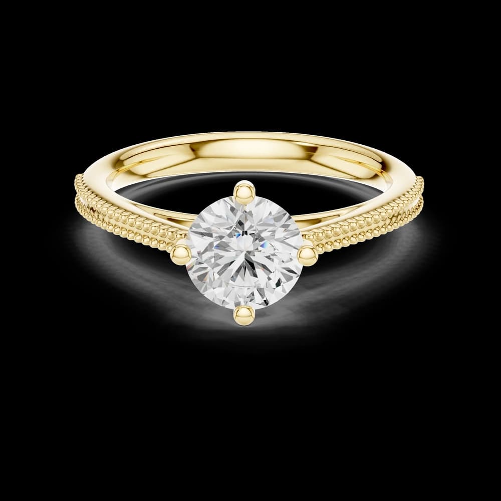 Bronze Burke Lab Grown Solitaire Diamond Ring - Image 3 Bronze Burke Lab Grown Solitaire Diamond Ring, view 3 of 6