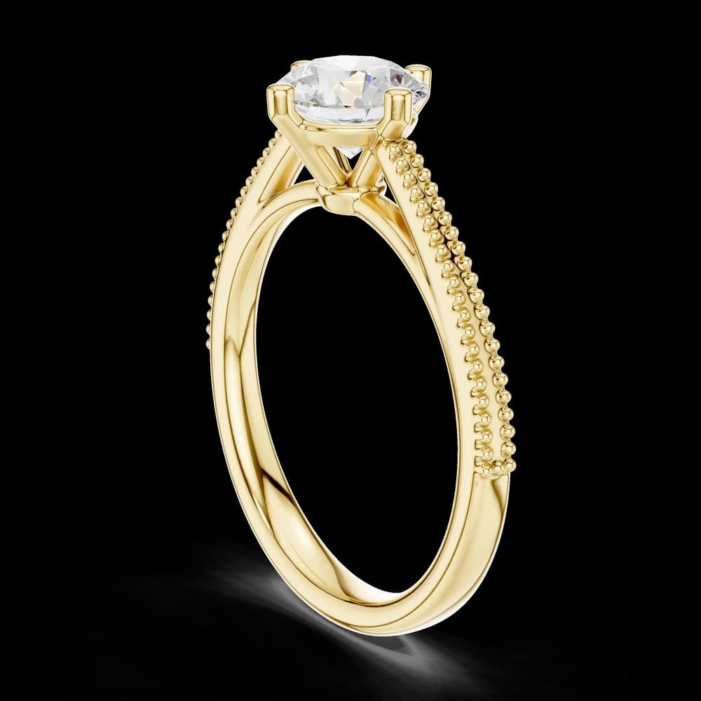 Bronze Burke Lab Grown Solitaire Diamond Ring - Image 4 Bronze Burke Lab Grown Solitaire Diamond Ring, view 4 of 6
