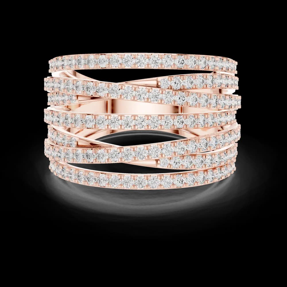 Cadence Beat lab grown diamond ring - Image 1 Cadence Beat lab grown diamond ring, view 1 of 6