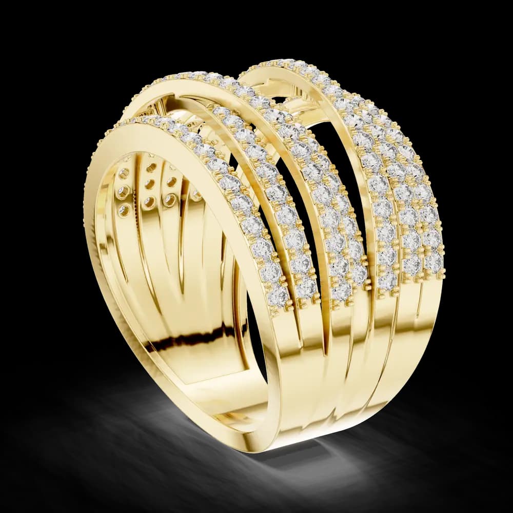 Cadence Beat lab grown diamond ring - Image 4 Cadence Beat lab grown diamond ring, view 4 of 6