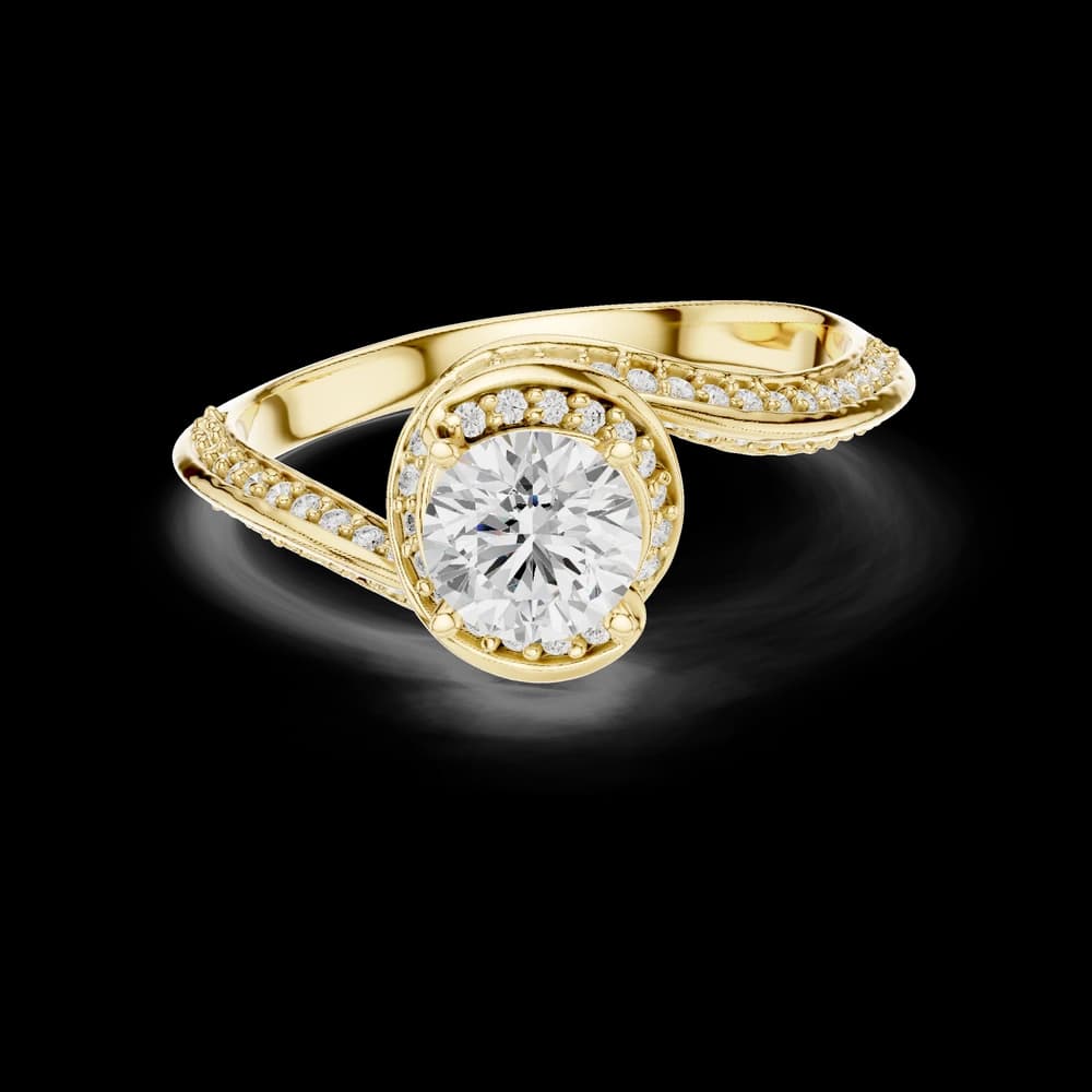 Calm Haven Lab grown diamond Rings design - Image 3 Calm Haven Lab grown diamond Rings design, view 3 of 6