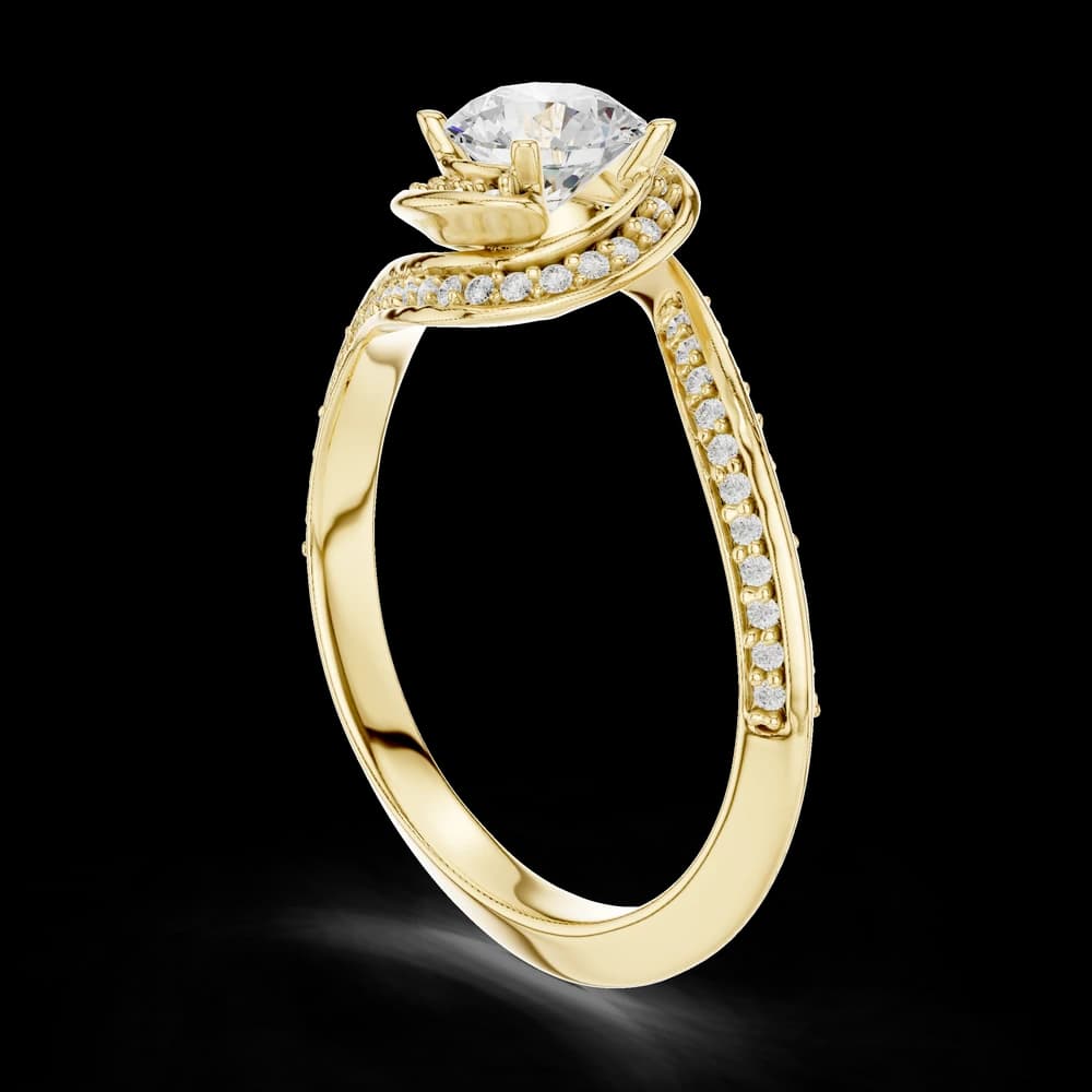 Calm Haven Lab grown diamond Rings design - Image 4 Calm Haven Lab grown diamond Rings design, view 4 of 6