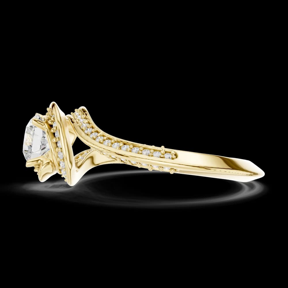 Calm Haven Lab grown diamond Rings design - Image 6 Calm Haven Lab grown diamond Rings design, view 6 of 6