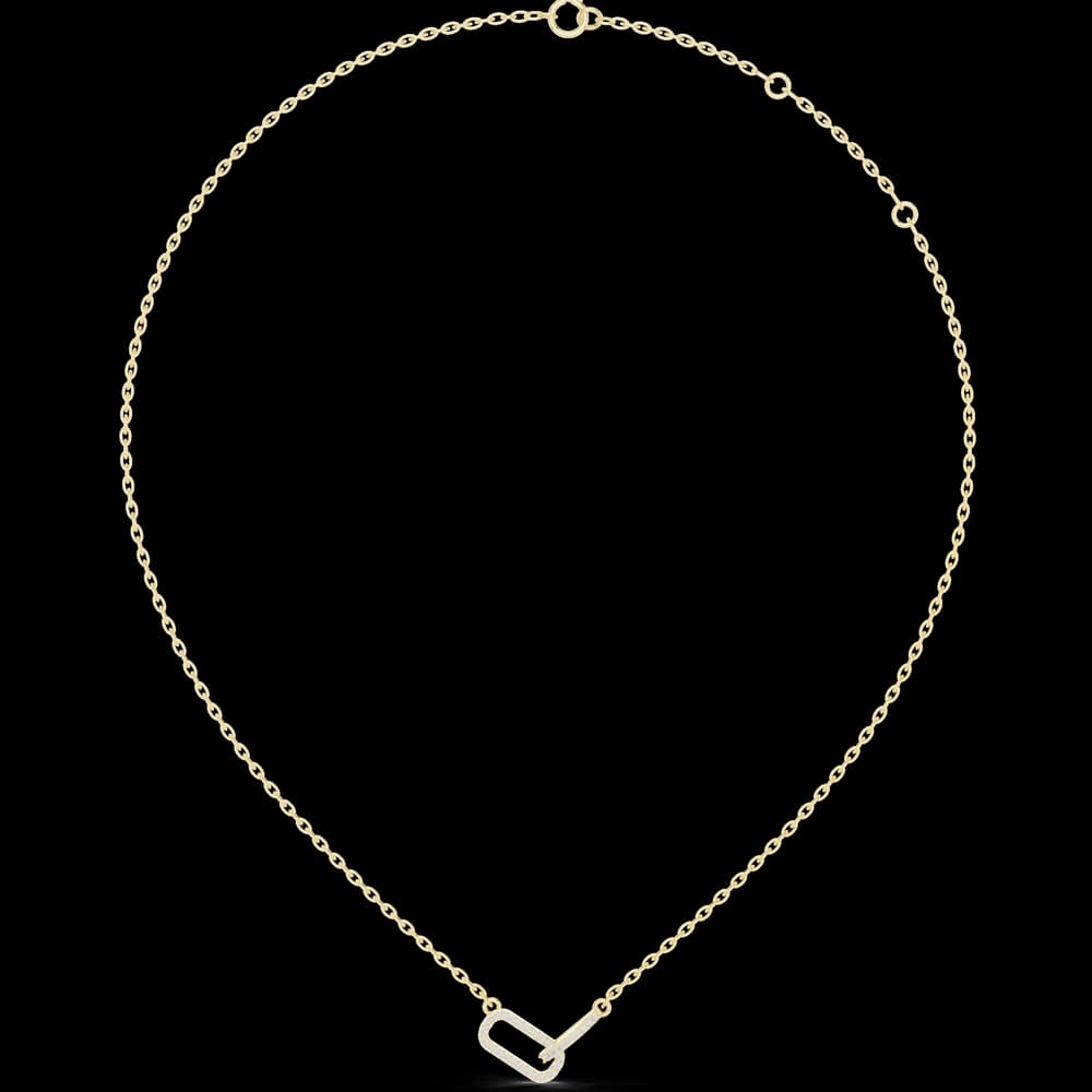 Captivating Brilliant Diamond Lab Grown Necklace - Image 3 Captivating Brilliant Diamond Lab Grown Necklace, view 3 of 6
