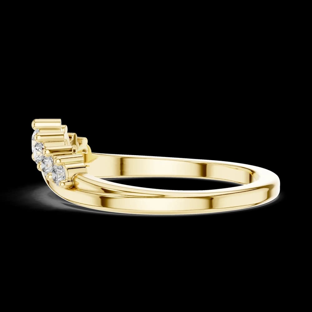 Cascade Drop lab grown diamond ring - Image 6 Cascade Drop lab grown diamond ring, view 6 of 6