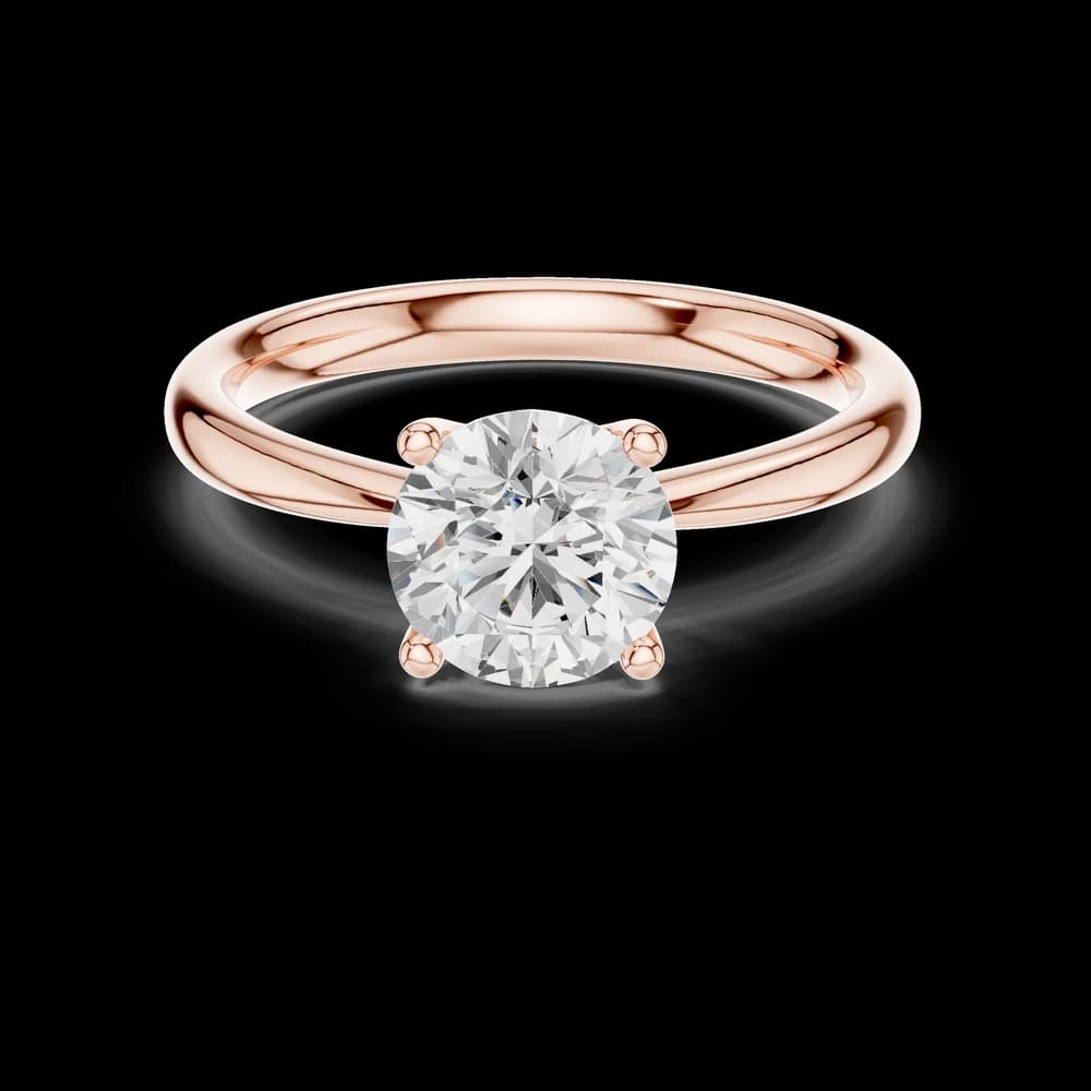 Cedar Charm Lab Grown Solitaire Diamond Ring - Image 1 Cedar Charm Lab Grown Solitaire Diamond Ring, view 1 of 6