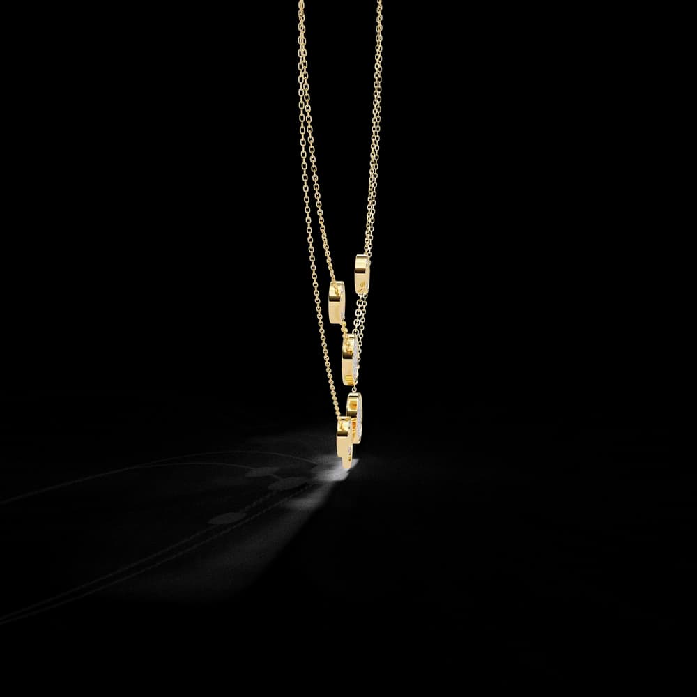 Celestial Harmony Necklace: - Image 3 Celestial Harmony Necklace:, view 3 of 6