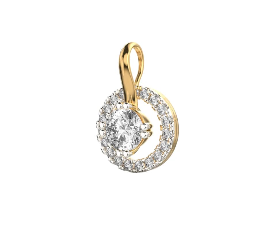 Celestial Shine Pendant with Chain - Image 3 Celestial Shine Pendant with Chain, view 3 of 4