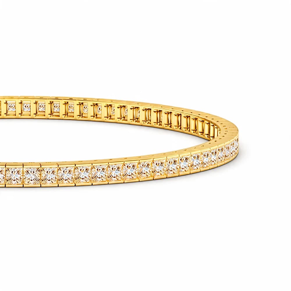 Channel-Set Lab Grown Diamond Tennis Bracelet - Image 2 Channel-Set Lab Grown Diamond Tennis Bracelet, view 2 of 5