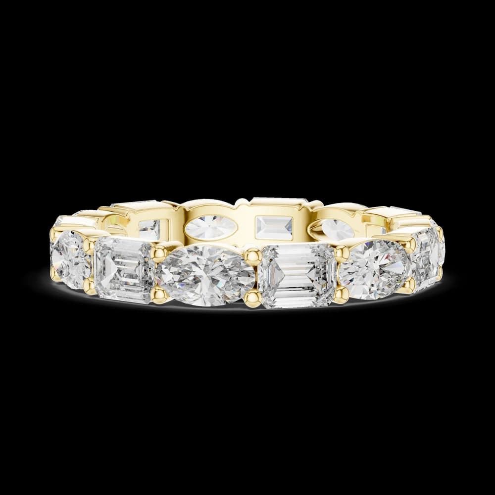 Chiffon Drape lab grown diamond ring - Image 8 Chiffon Drape lab grown diamond ring, view 8 of 12