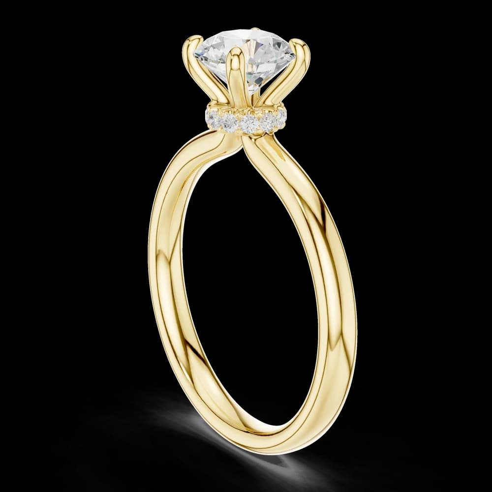 Cipher Crown Lab Grown Diamond Ring - Image 4 Cipher Crown Lab Grown Diamond Ring, view 4 of 6