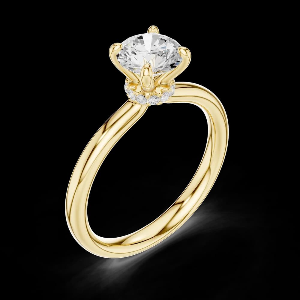 Cipher Crown Lab Grown Diamond Ring - Image 5 Cipher Crown Lab Grown Diamond Ring, view 5 of 6