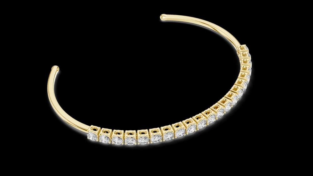Classic Cathedral Set Lab grown diamond Bracelet - Image 5 Classic Cathedral Set Lab grown diamond Bracelet, view 5 of 5