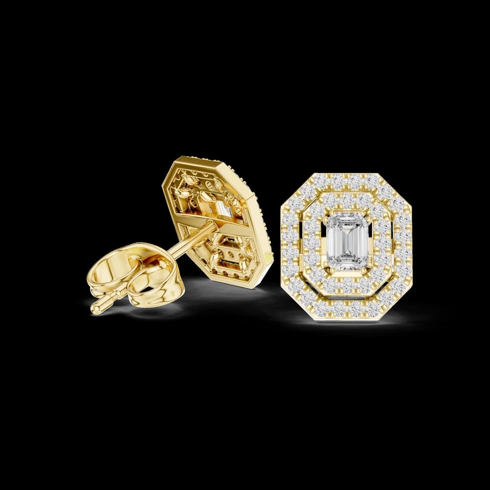 Classic Drop lab grown diamond earring - Image 4 Classic Drop lab grown diamond earring, view 4 of 6