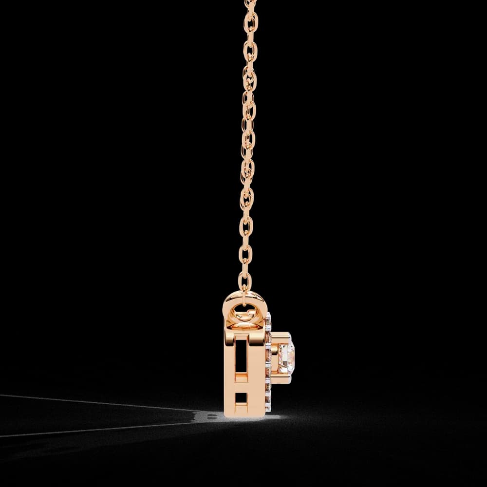 Classic Heart Lab Grown Diamond Pendant Necklace - Image 14 Classic Heart Lab Grown Diamond Pendant Necklace, view 14 of 22