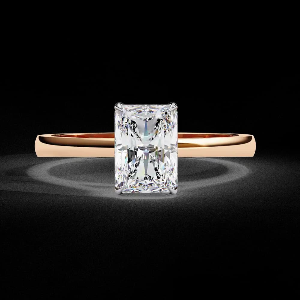 Pure Radiance Lab Grown Diamondn Solitaire Ring - Image 1 Pure Radiance Lab Grown Diamondn Solitaire Ring, view 1 of 11