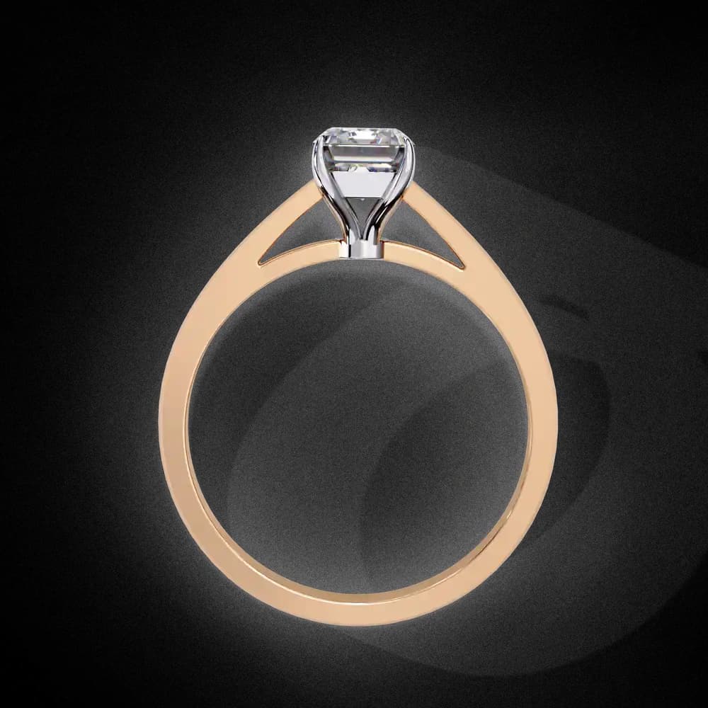 Pure Radiance Lab Grown Diamondn Solitaire Ring - Image 10 Pure Radiance Lab Grown Diamondn Solitaire Ring, view 10 of 11
