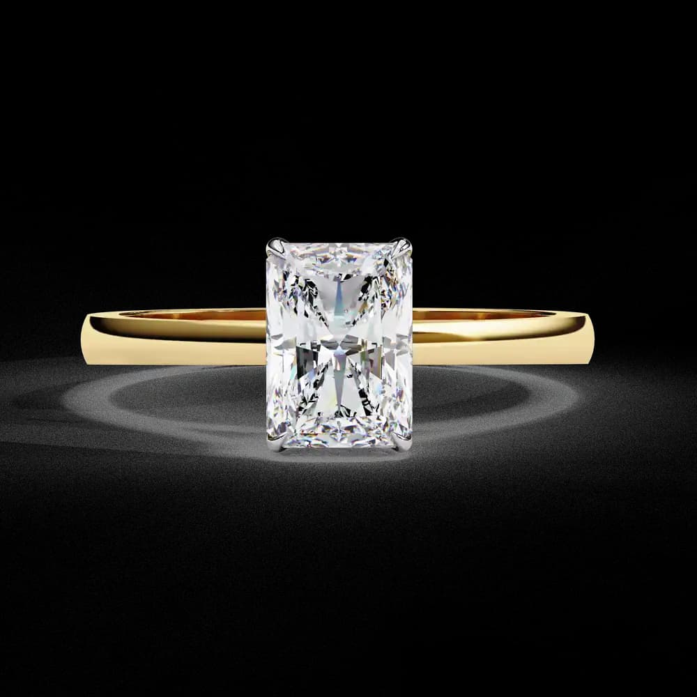 Pure Radiance Lab Grown Diamondn Solitaire Ring - Image 9 Pure Radiance Lab Grown Diamondn Solitaire Ring, view 9 of 11