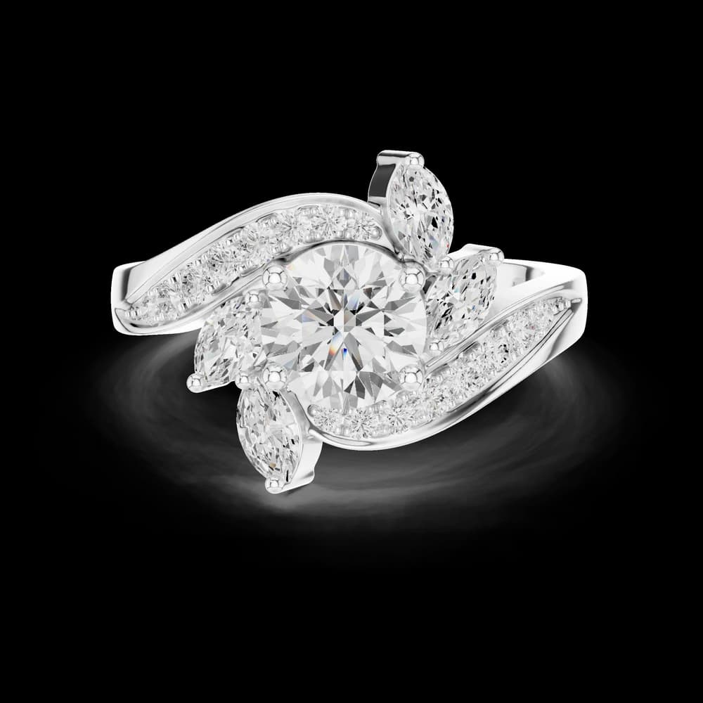 Classic Taper Lab Grown Diamond Ring - Image 2 Classic Taper Lab Grown Diamond Ring, view 2 of 6