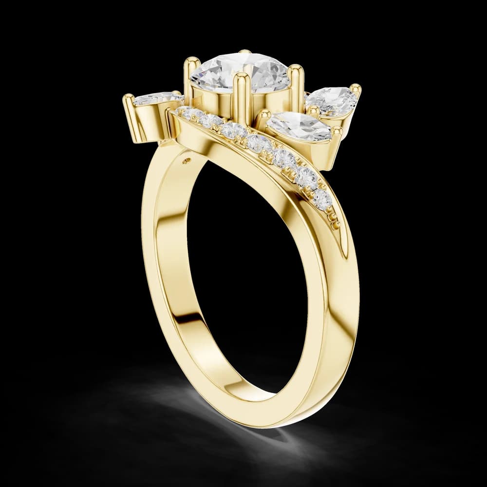 Classic Taper Lab Grown Diamond Ring - Image 4 Classic Taper Lab Grown Diamond Ring, view 4 of 6