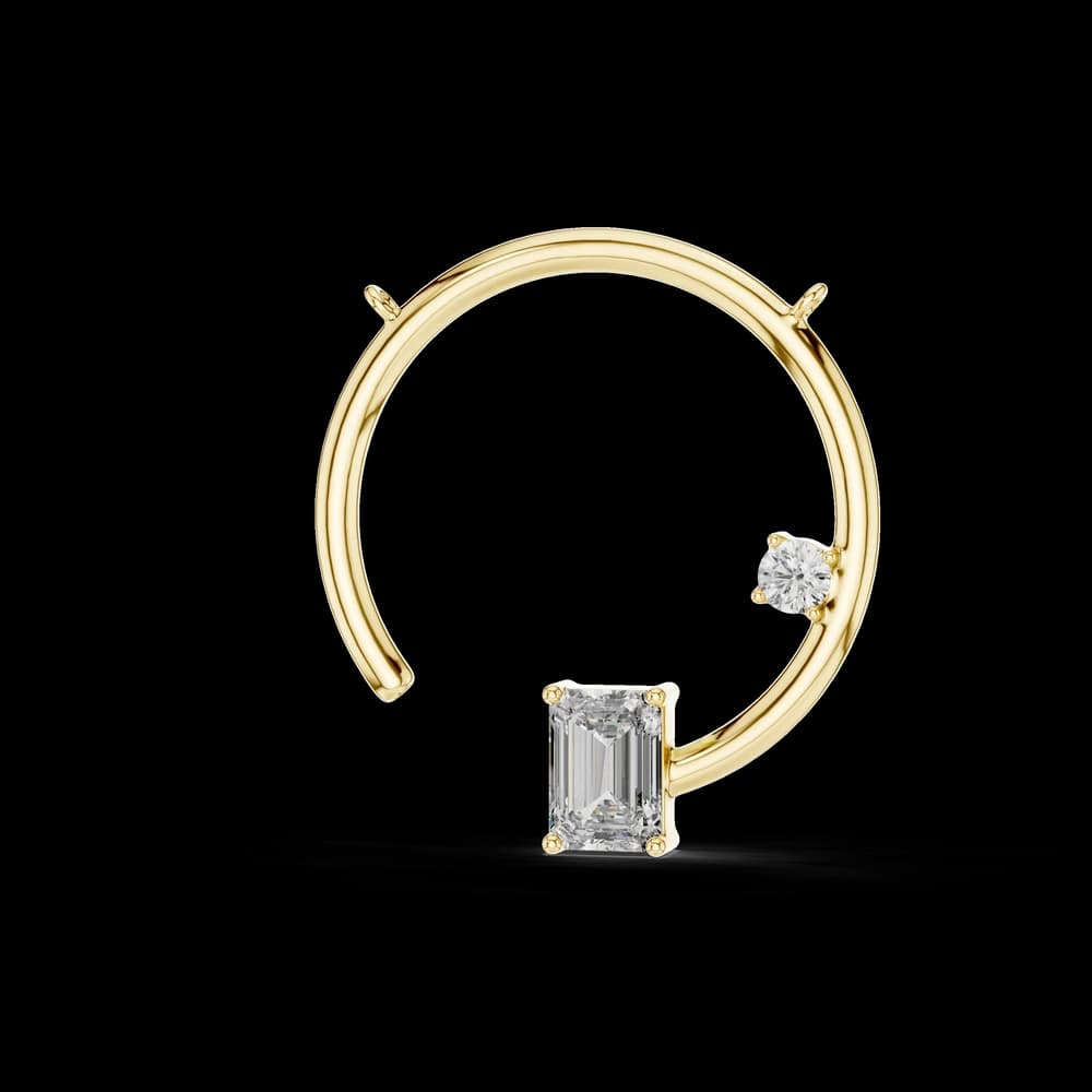 Classic Tear Drop Lab Grown Diamond Pendant - Image 3 Classic Tear Drop Lab Grown Diamond Pendant, view 3 of 3