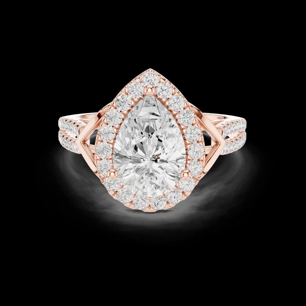 Claw Prongs Lab Grown Diamond Ring - Image 1 Claw Prongs Lab Grown Diamond Ring, view 1 of 6