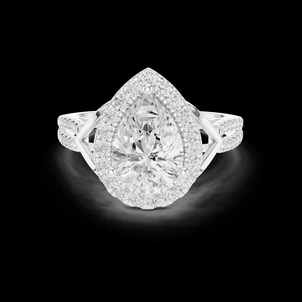 Claw Prongs Lab Grown Diamond Ring - Image 2 Claw Prongs Lab Grown Diamond Ring, view 2 of 6