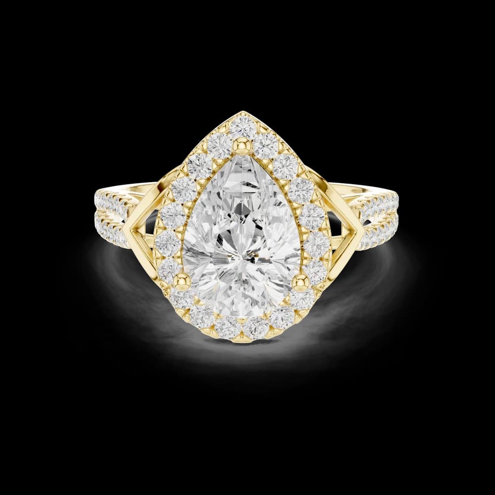 Claw Prongs Lab Grown Diamond Ring - Image 3 Claw Prongs Lab Grown Diamond Ring, view 3 of 6