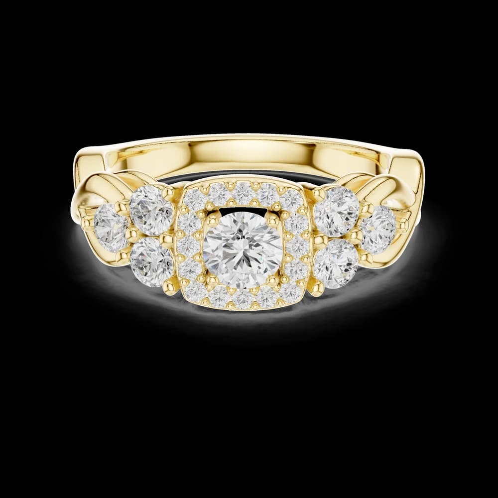 Clear Sky Lab grown diamond Rings design - Image 3 Clear Sky Lab grown diamond Rings design, view 3 of 6