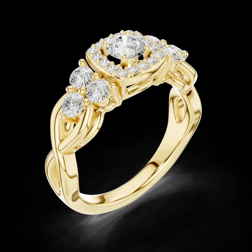 Clear Sky Lab grown diamond Rings design - Image 5 Clear Sky Lab grown diamond Rings design, view 5 of 6