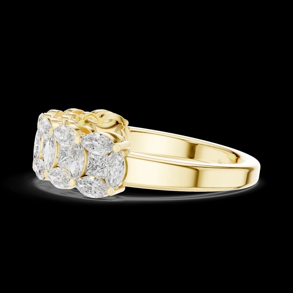 Coastal Tide Lab Grown Diamond Wave Ring - Image 6 Coastal Tide Lab Grown Diamond Wave Ring, view 6 of 6