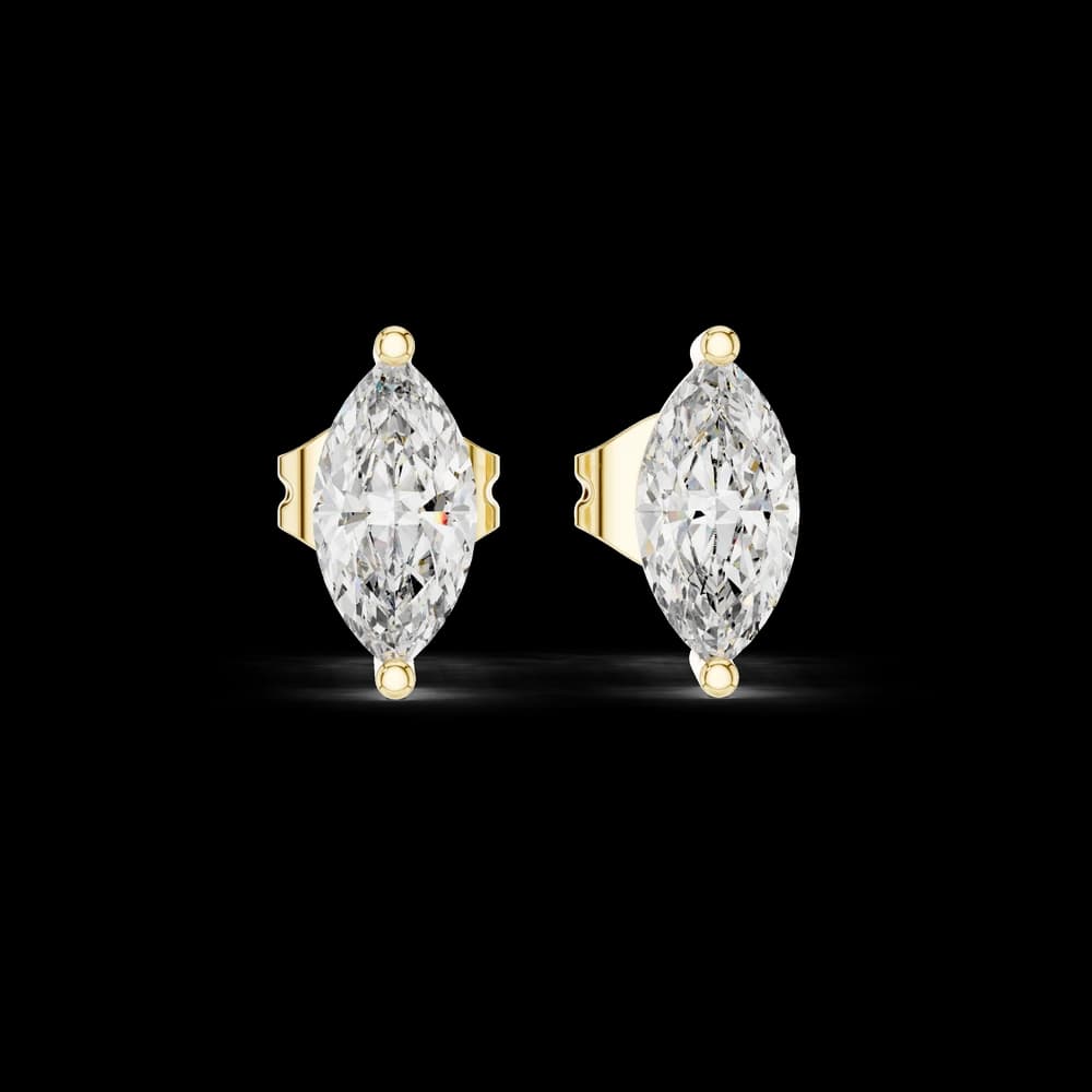 Coruscating Lab grown diamond Earrings piece - Image 3 Coruscating Lab grown diamond Earrings piece, view 3 of 6