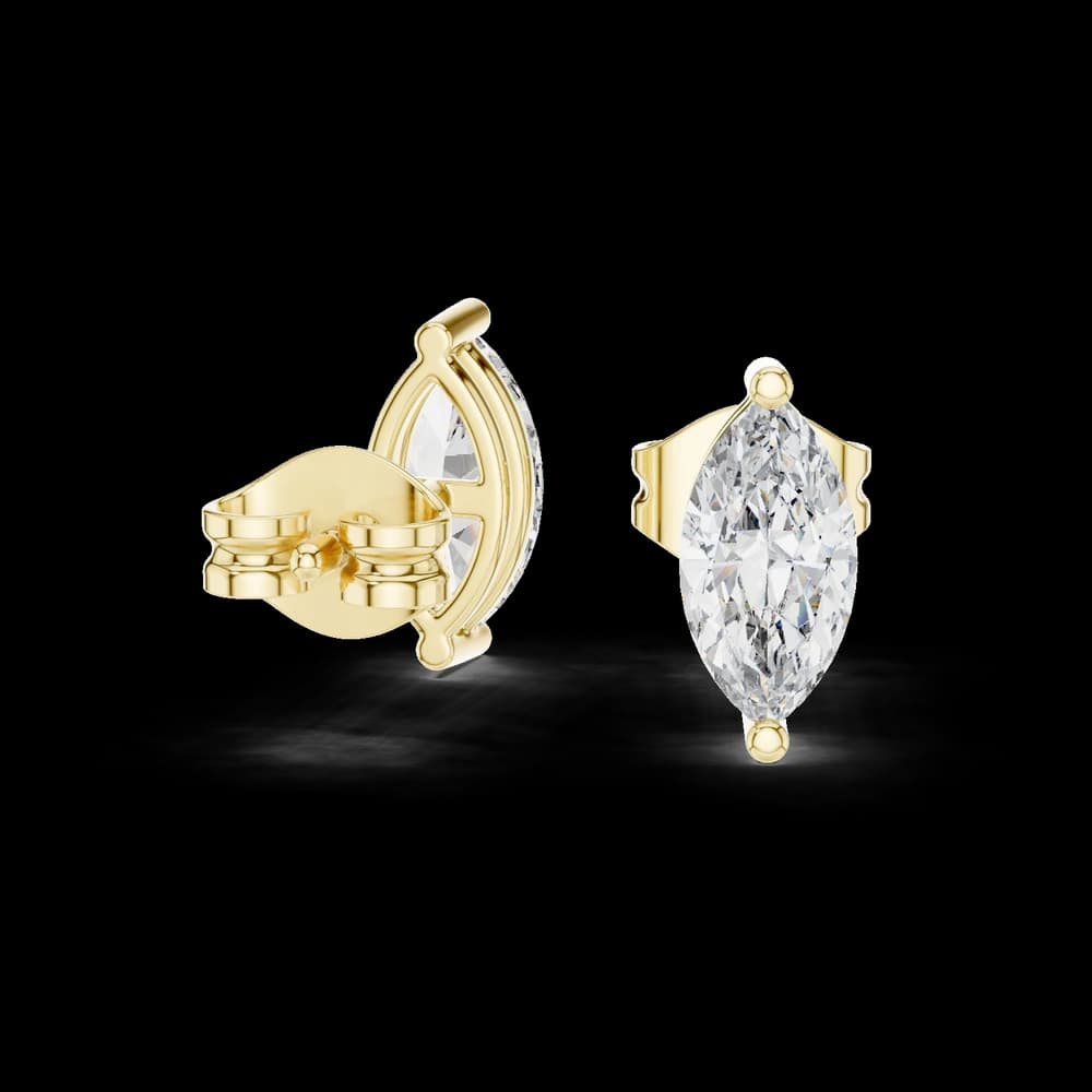 Coruscating Lab grown diamond Earrings piece - Image 4 Coruscating Lab grown diamond Earrings piece, view 4 of 6