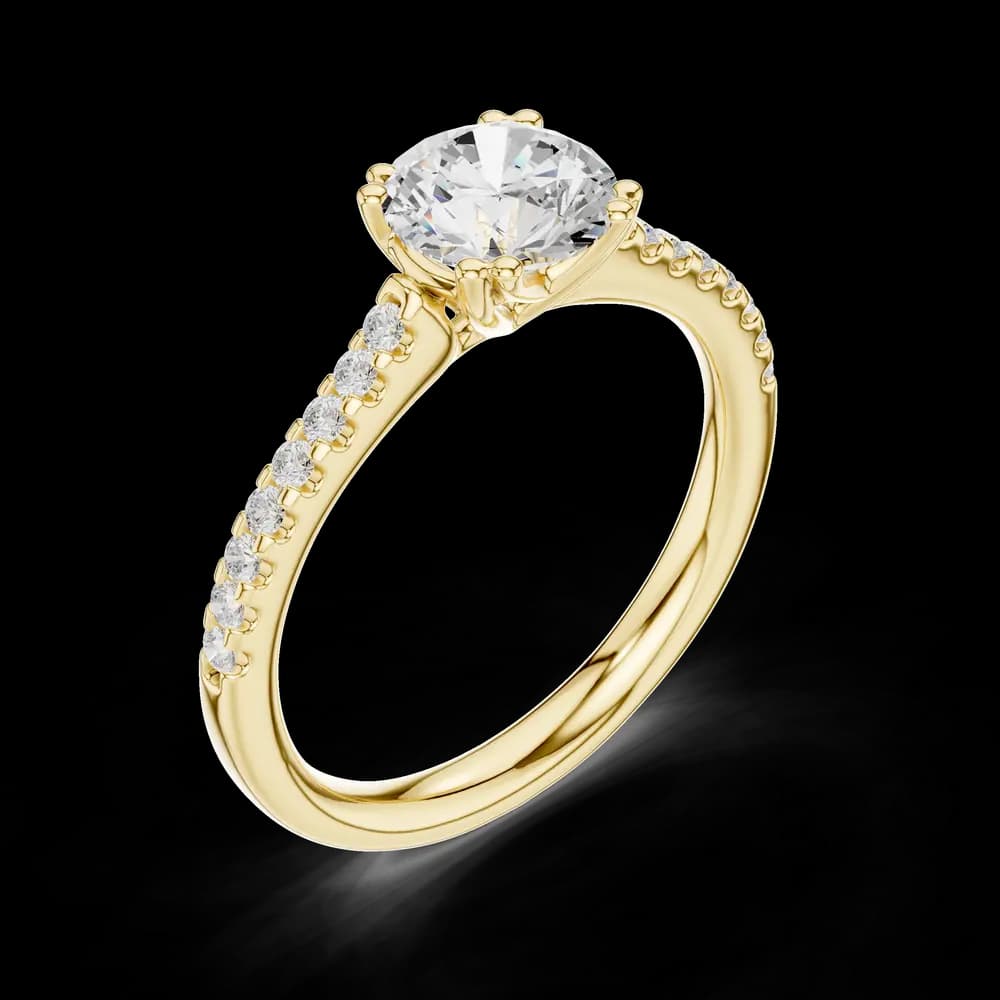 Cosmos Cradle Lab Grown Diamond Ring - Image 5 Cosmos Cradle Lab Grown Diamond Ring, view 5 of 6