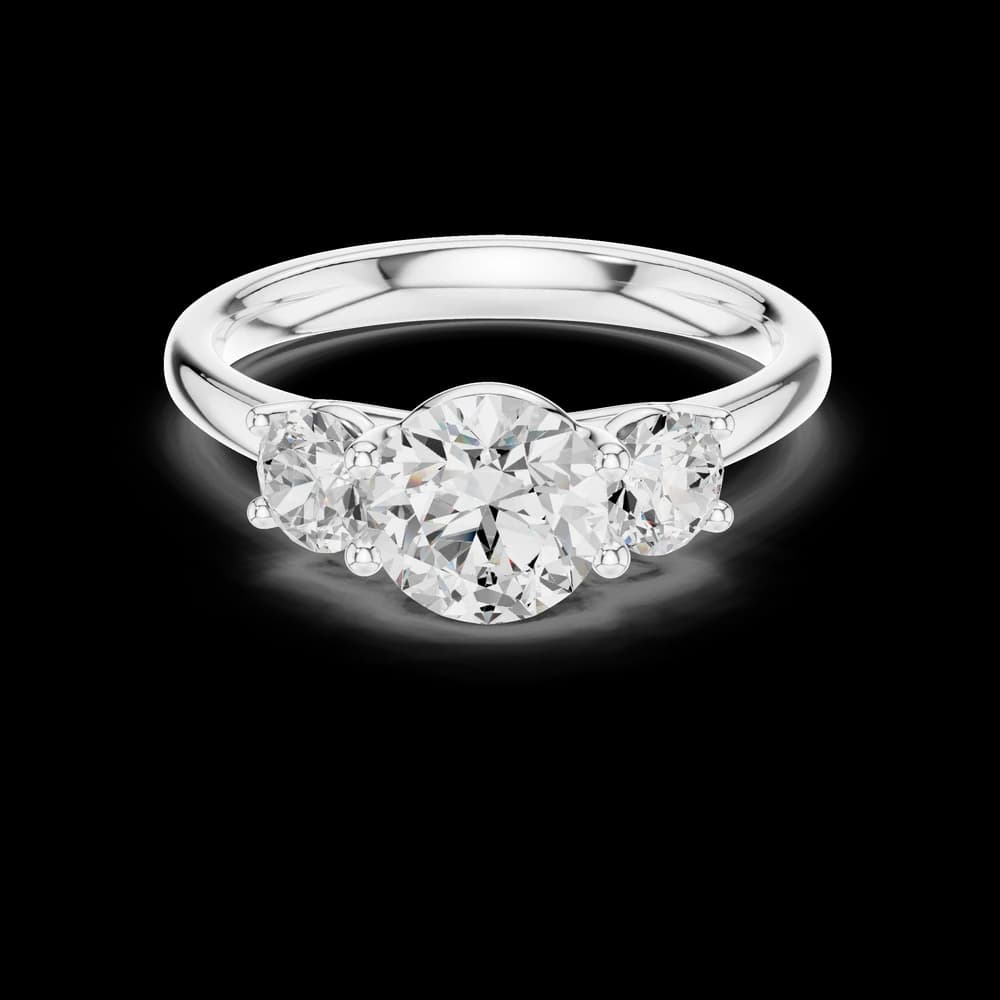 Crystal Currents Lab Grown Diamond Ring - Image 2 Crystal Currents Lab Grown Diamond Ring, view 2 of 6