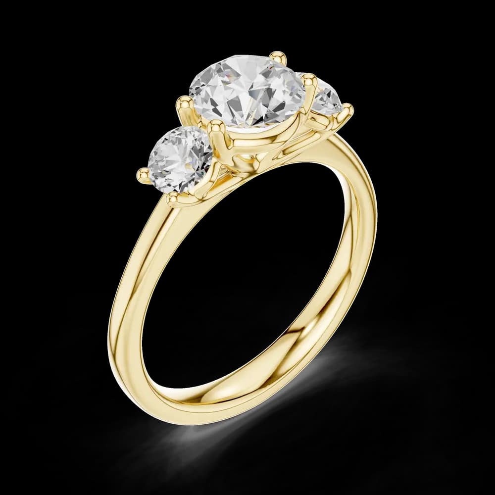Crystal Currents Lab Grown Diamond Ring - Image 5 Crystal Currents Lab Grown Diamond Ring, view 5 of 6