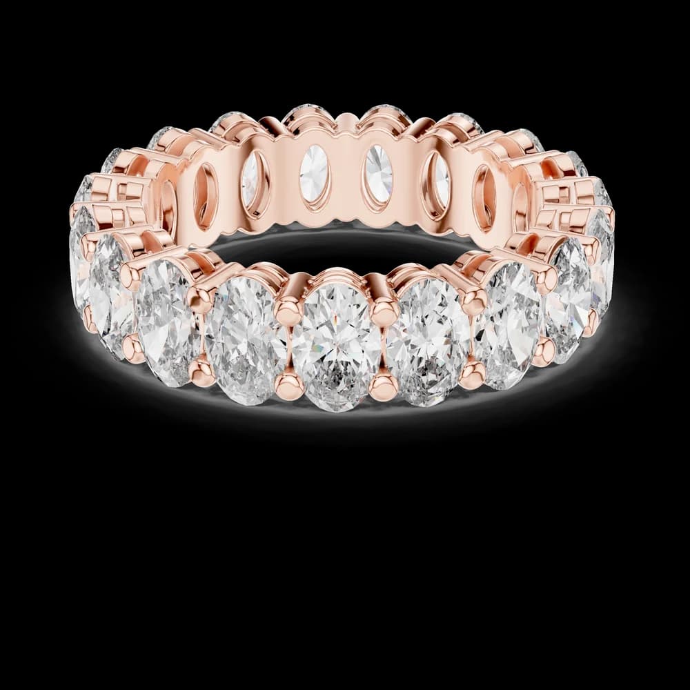 Crystal Lattice Lab Grown Diamond Cross Ring - Image 1 Crystal Lattice Lab Grown Diamond Cross Ring, view 1 of 6