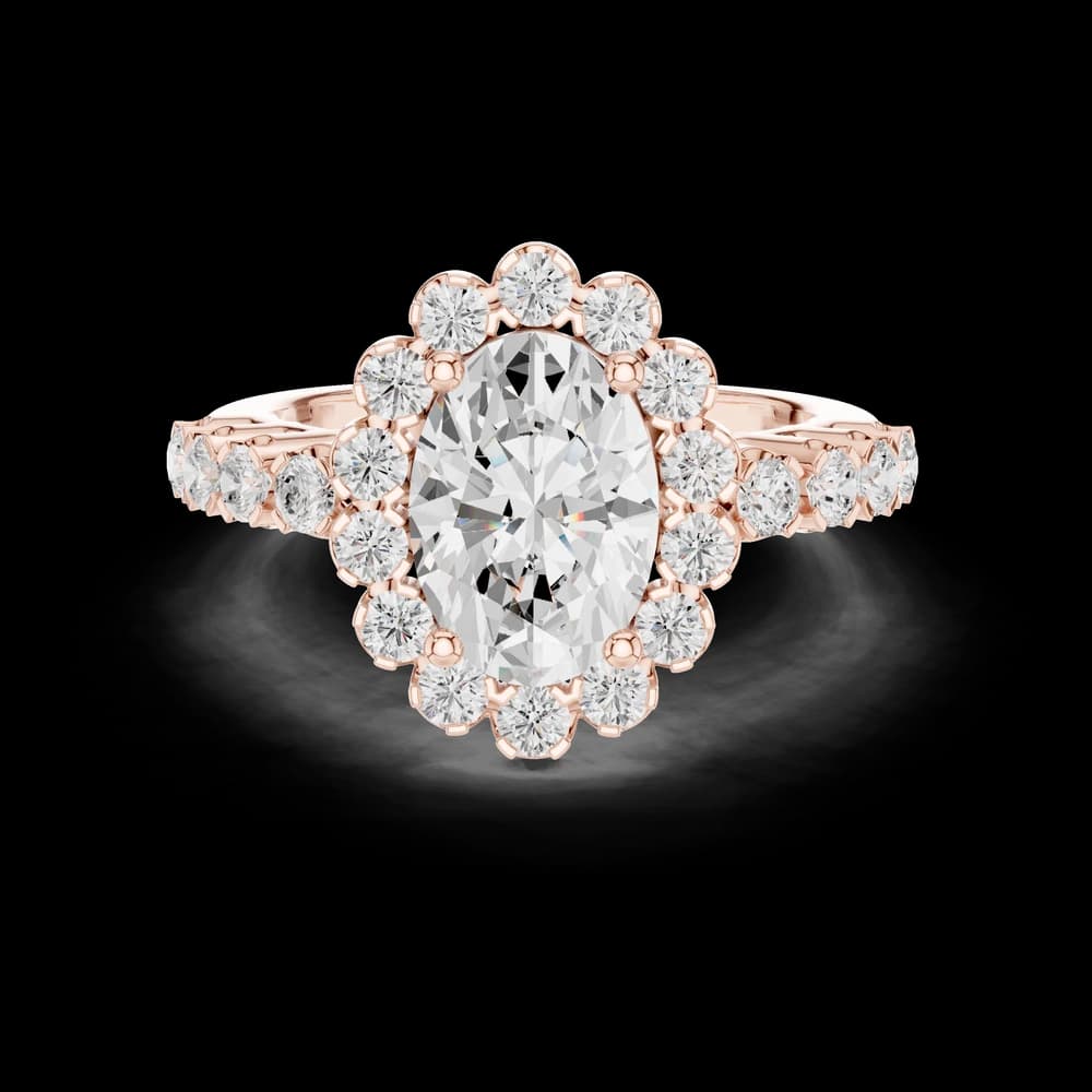 Dainty Twist Lab Grown Diamond Ring - Image 1 Dainty Twist Lab Grown Diamond Ring, view 1 of 6
