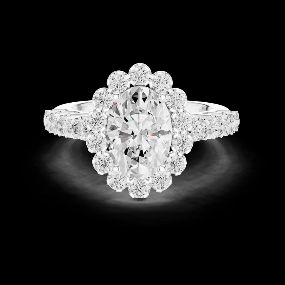 Dainty Twist Lab Grown Diamond Ring - Image 2 Dainty Twist Lab Grown Diamond Ring, view 2 of 6