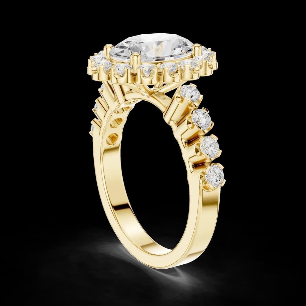 Dainty Twist Lab Grown Diamond Ring - Image 4 Dainty Twist Lab Grown Diamond Ring, view 4 of 6