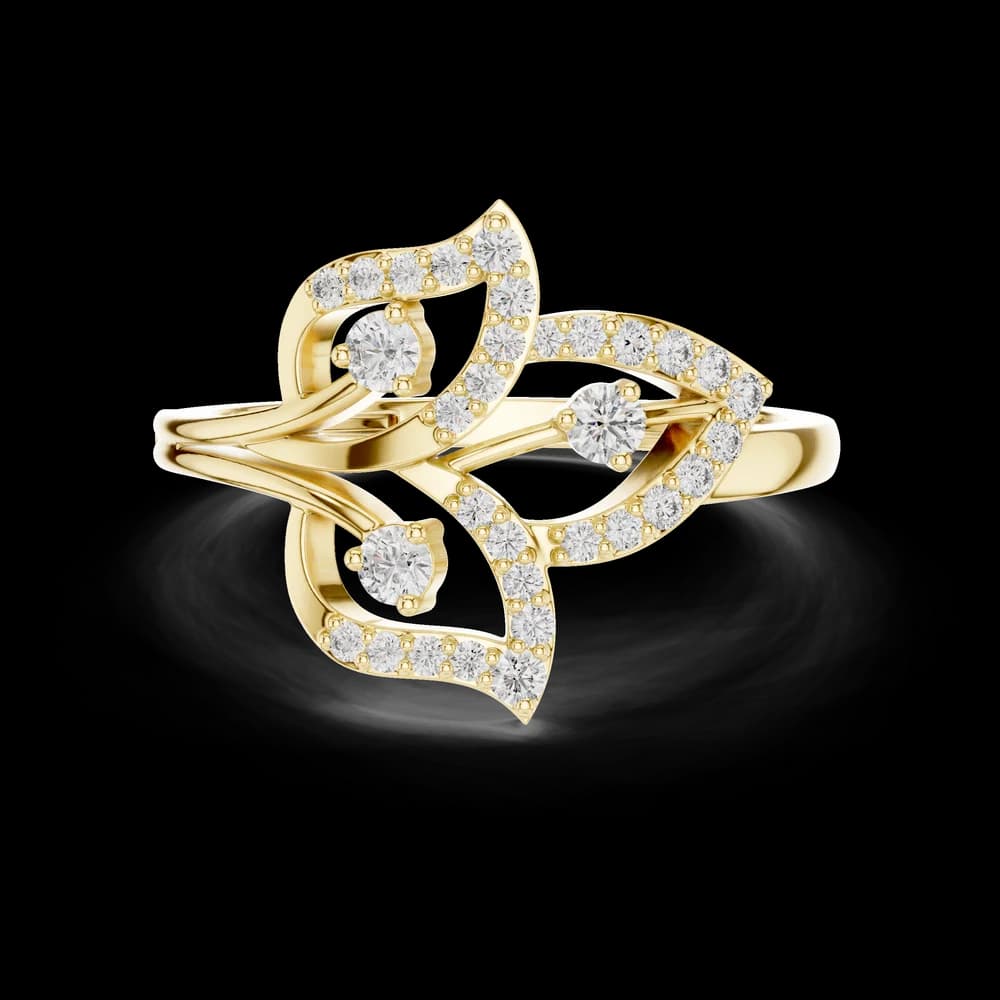 Daring Move lab grown diamond ring - Image 3 Daring Move lab grown diamond ring, view 3 of 6