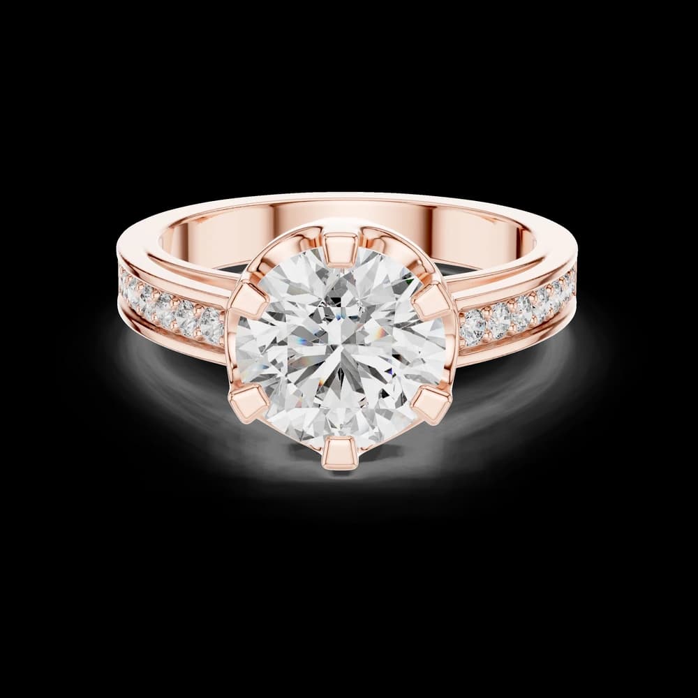 Classic Channel Set Lab Grown Diamond Ring - Image 1 Classic Channel Set Lab Grown Diamond Ring, view 1 of 6