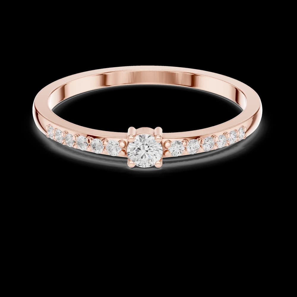 Dawn Divine Lab Grown Diamond Ring - Image 1 Dawn Divine Lab Grown Diamond Ring, view 1 of 6